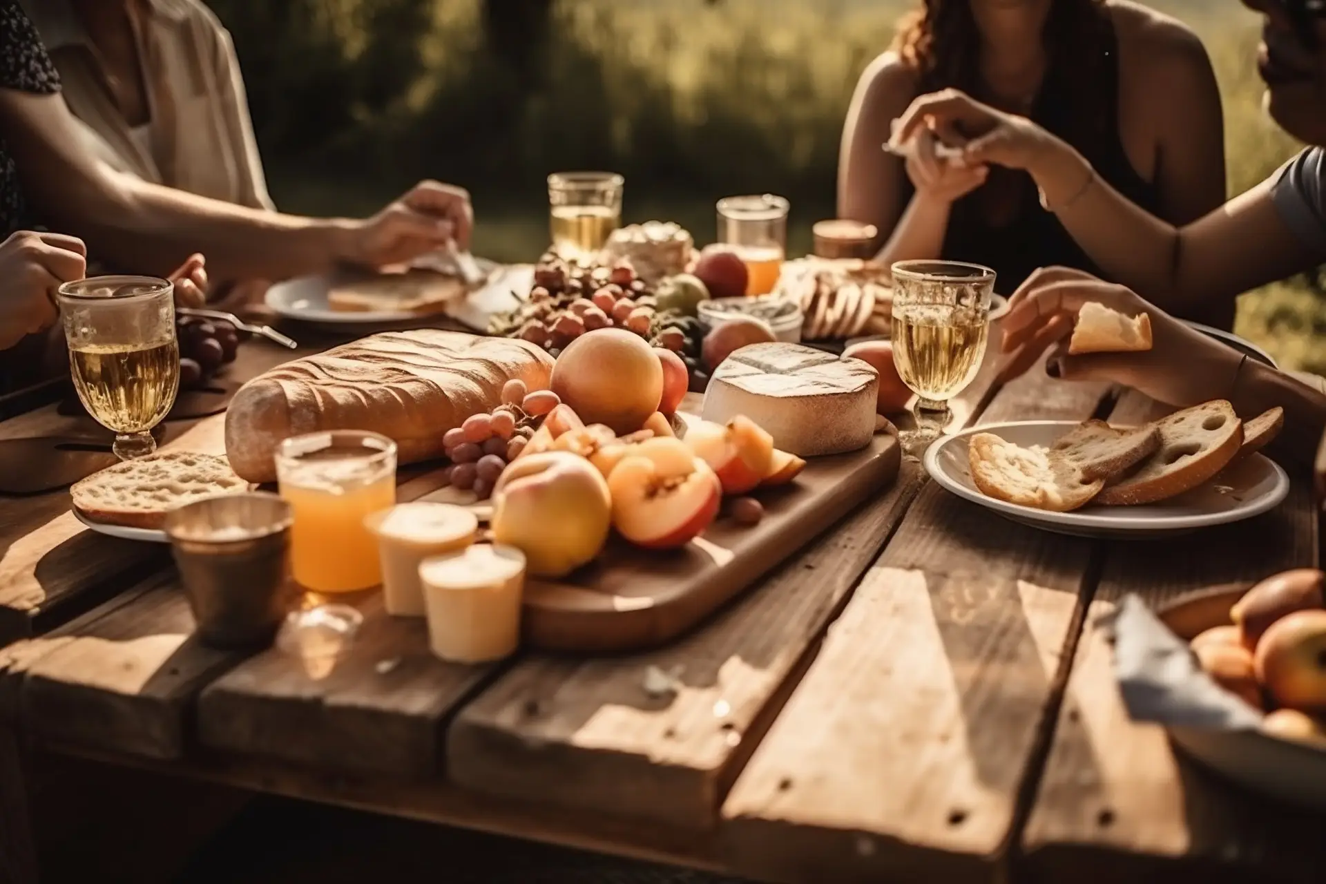 Πώς το φαγητό σε εξωτερικό χώρο αλλάζει την αίσθηση της στιγμής